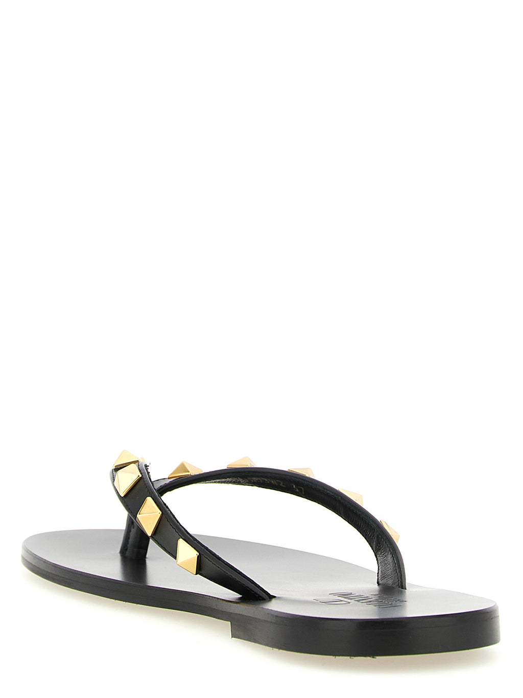 Schwarze Kalbsleder-Slipper