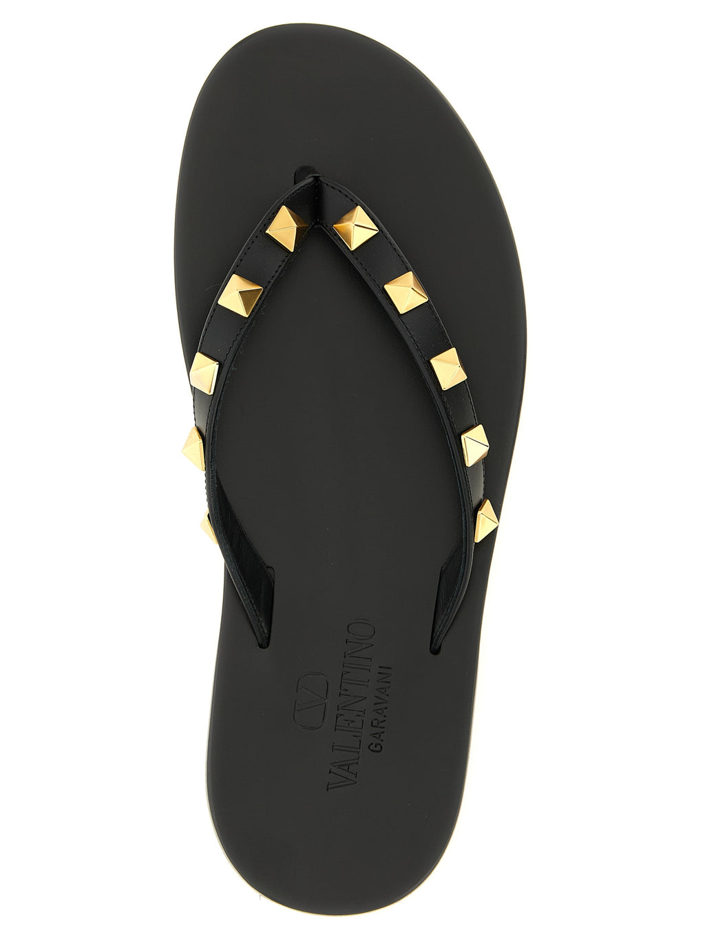 Schwarze Kalbsleder-Slipper