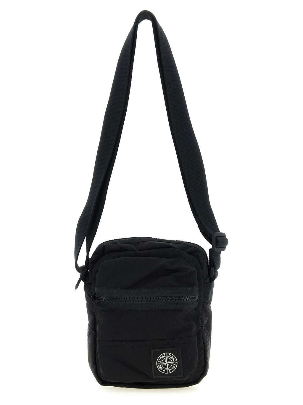 Schwarze Crossbody-Tasche aus Polyamid