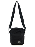 Schwarze Crossbody-Tasche aus Polyamid