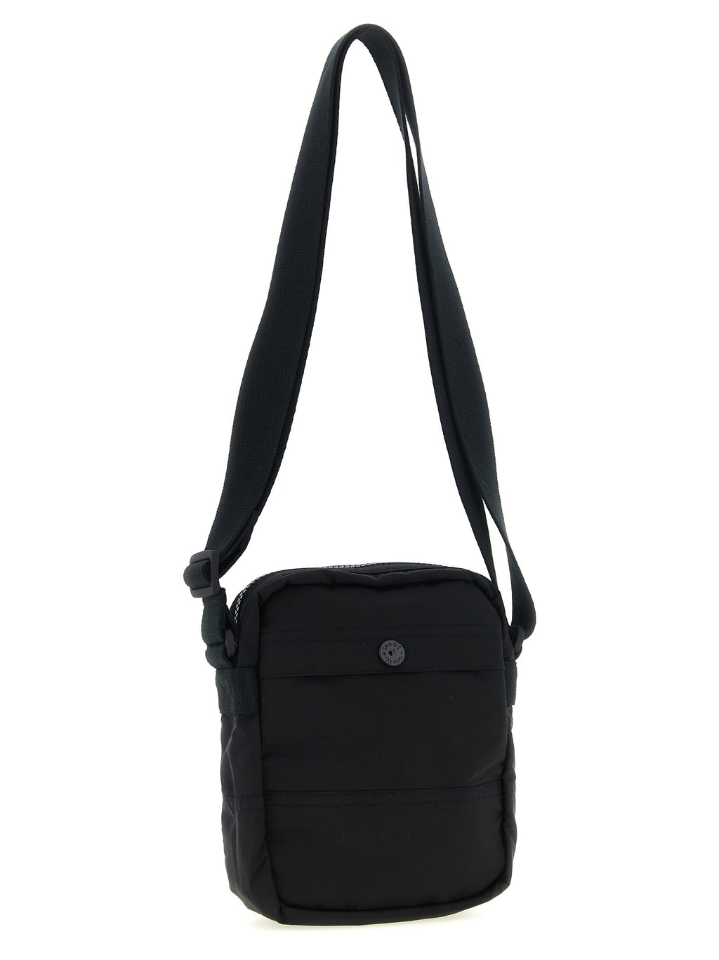 Schwarze Crossbody-Tasche aus Polyamid
