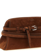 Braune Kalbsleder-Clutch