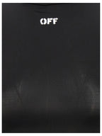 Schwarzes T-Shirt aus Acetat