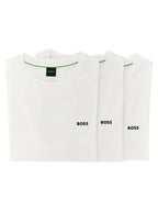 Weißes Baumwoll-T-Shirt