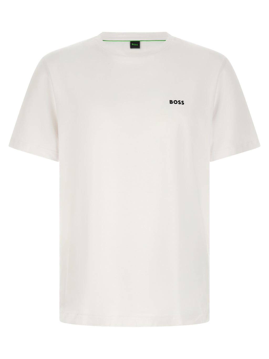 Weißes Baumwoll-T-Shirt