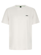 Weißes Baumwoll-T-Shirt