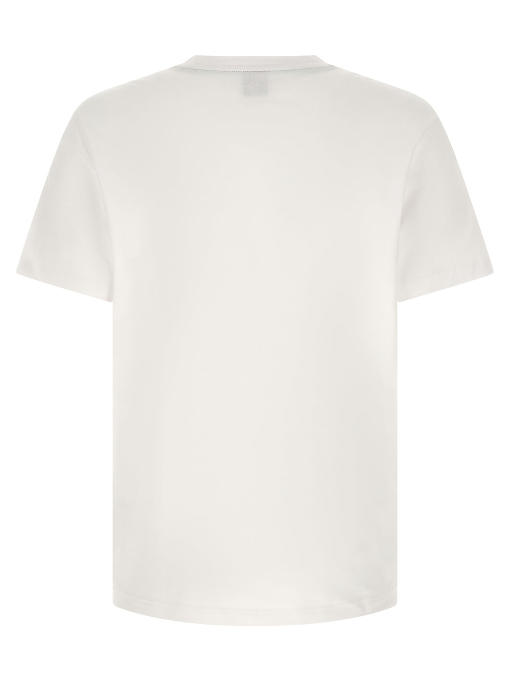 Weißes Baumwoll-T-Shirt