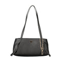 Schwarze Handtasche aus Polyethylen