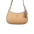 Beige Polyurethane Damen Handtasche