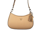 Beige Polyurethane Damen Handtasche