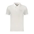 Bianco Baumwoll-Herrenpoloshirt