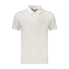 Bianco Baumwoll-Herrenpoloshirt