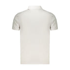Bianco Baumwoll-Herrenpoloshirt