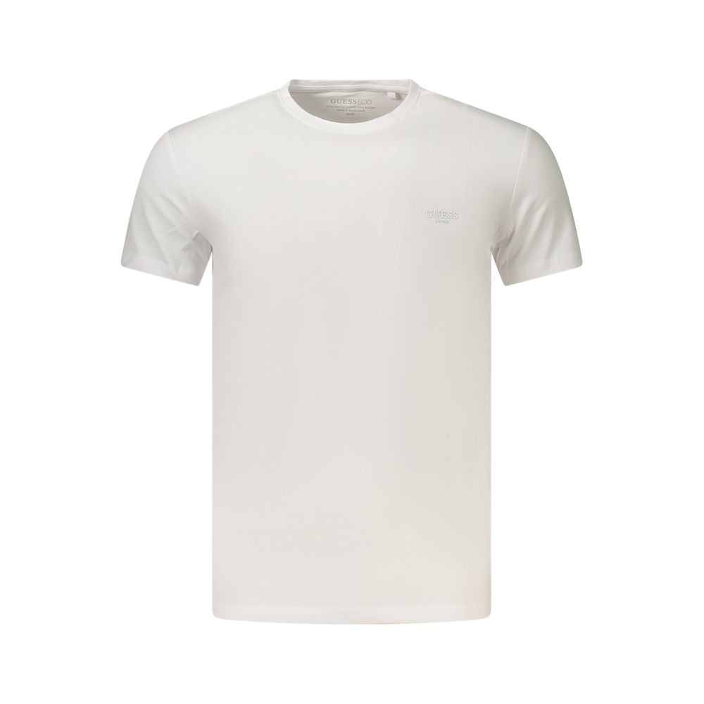 Weißes Herren-T-Shirt aus Baumwolle