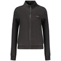 Schwarzer Damen-Sweatshirt aus Modal