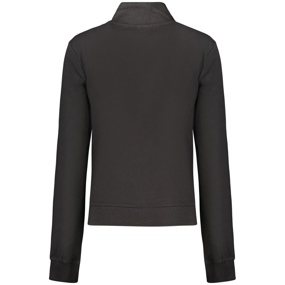 Schwarzer Damen-Sweatshirt aus Modal
