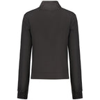 Schwarzer Damen-Sweatshirt aus Modal