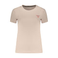 Pinkes Baumwoll-T-Shirt für Damen