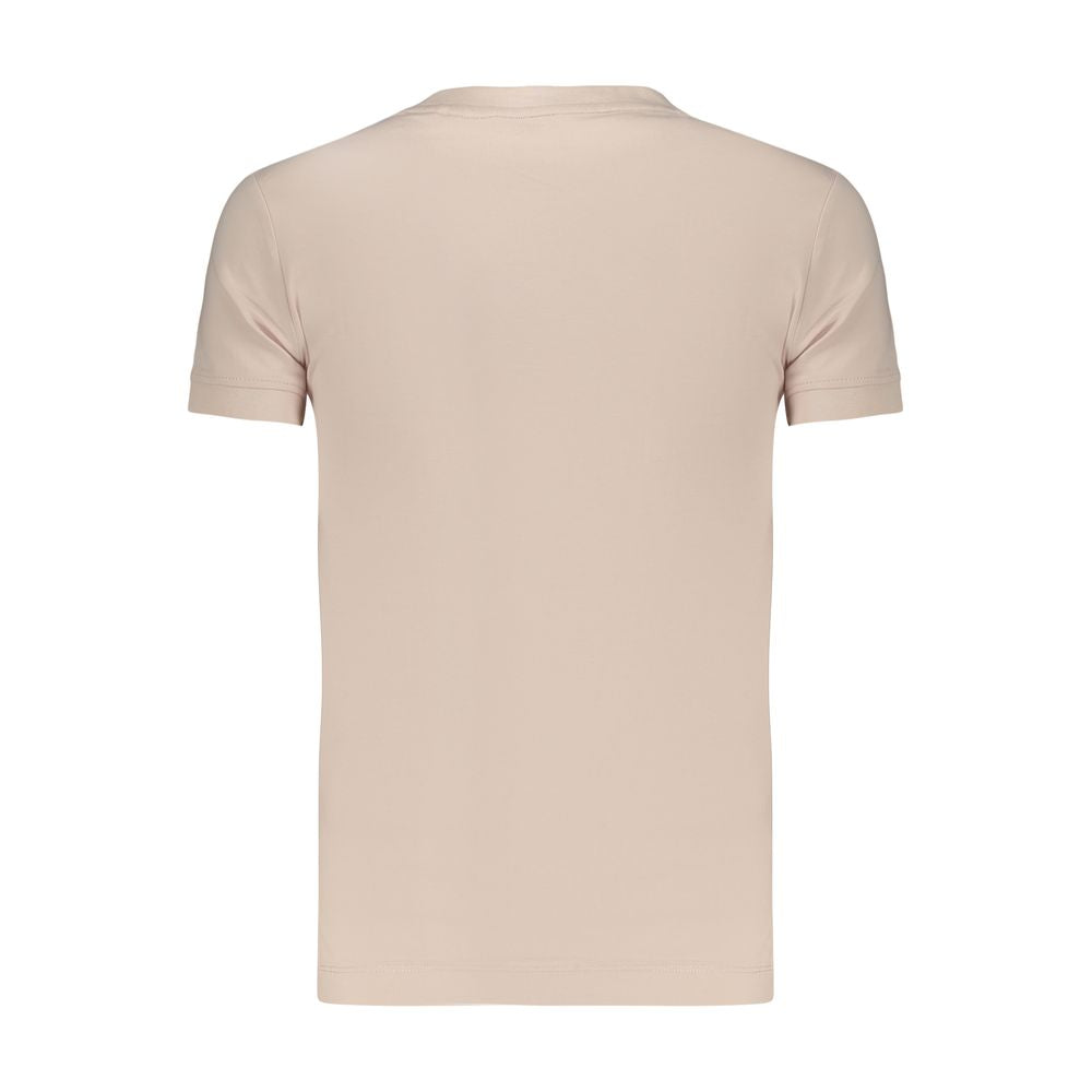 Pinkes Baumwoll-T-Shirt für Damen