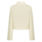 Bianco Polyester Donna Sweatshirt