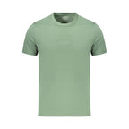 Grünes Baumwoll-T-Shirt für Herren