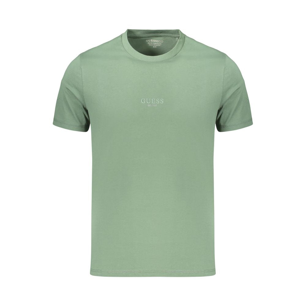 Grünes Baumwoll-T-Shirt für Herren
