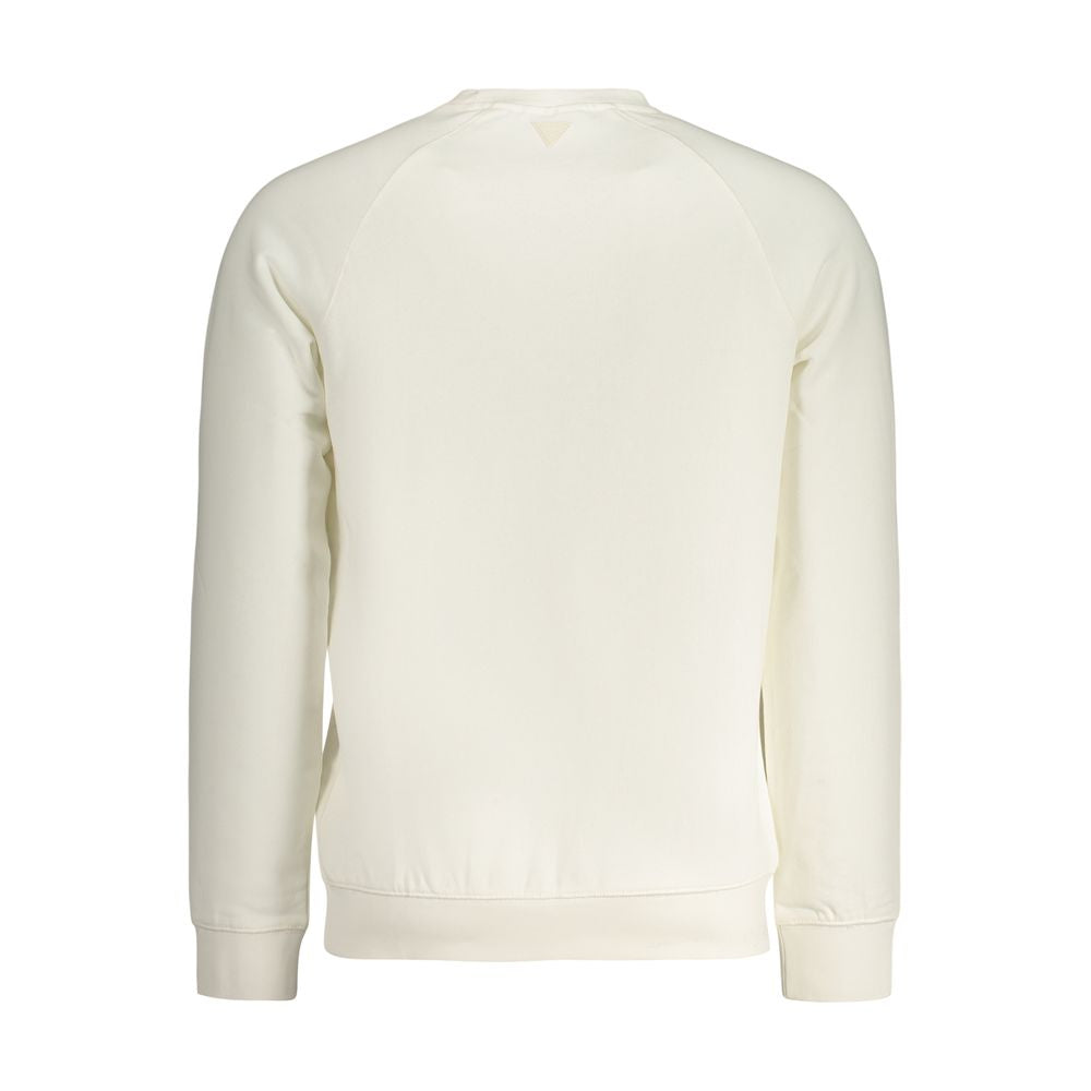 Weißes Herren-Sweatshirt aus Baumwolle