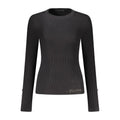 Schwarzer Damenpullover aus Viskose