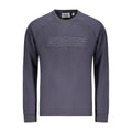 Blaues Baumwoll-Sweatshirt für Herren