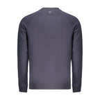 Blaues Baumwoll-Sweatshirt für Herren