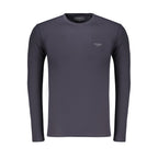 Blaues Baumwoll-T-Shirt für Herren