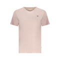 Rosa Baumwoll-T-Shirt für Damen