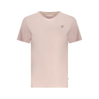Rosa Baumwoll-T-Shirt für Damen