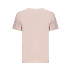 Rosa Baumwoll-T-Shirt für Damen