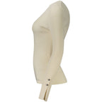 Damenpullover aus Viskose in Bianco