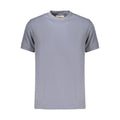 Blaues Baumwoll-T-Shirt für Herren