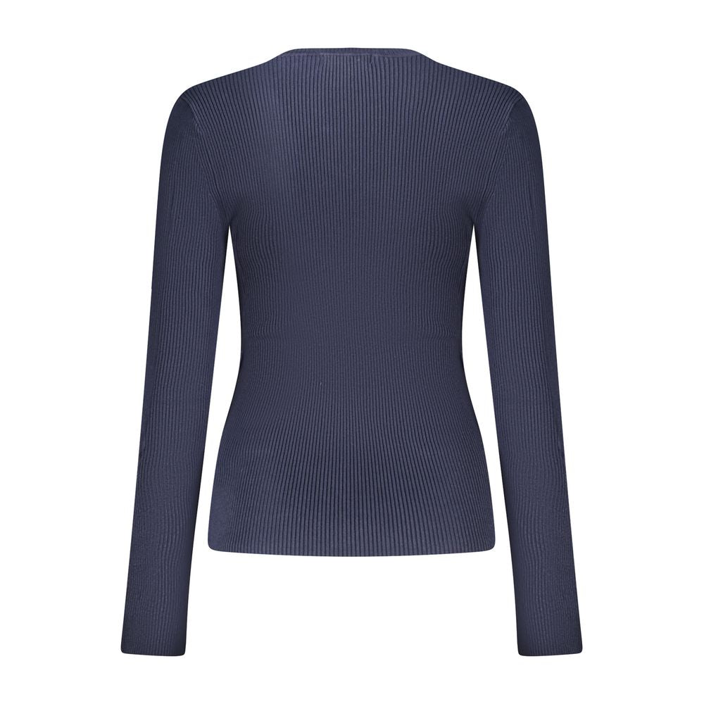 Baumwollpullover in Blau