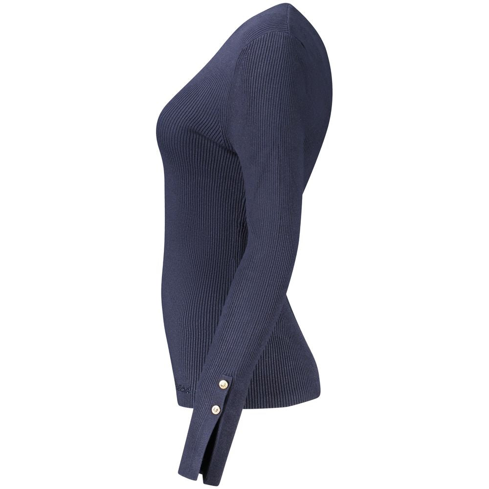 Baumwollpullover in Blau