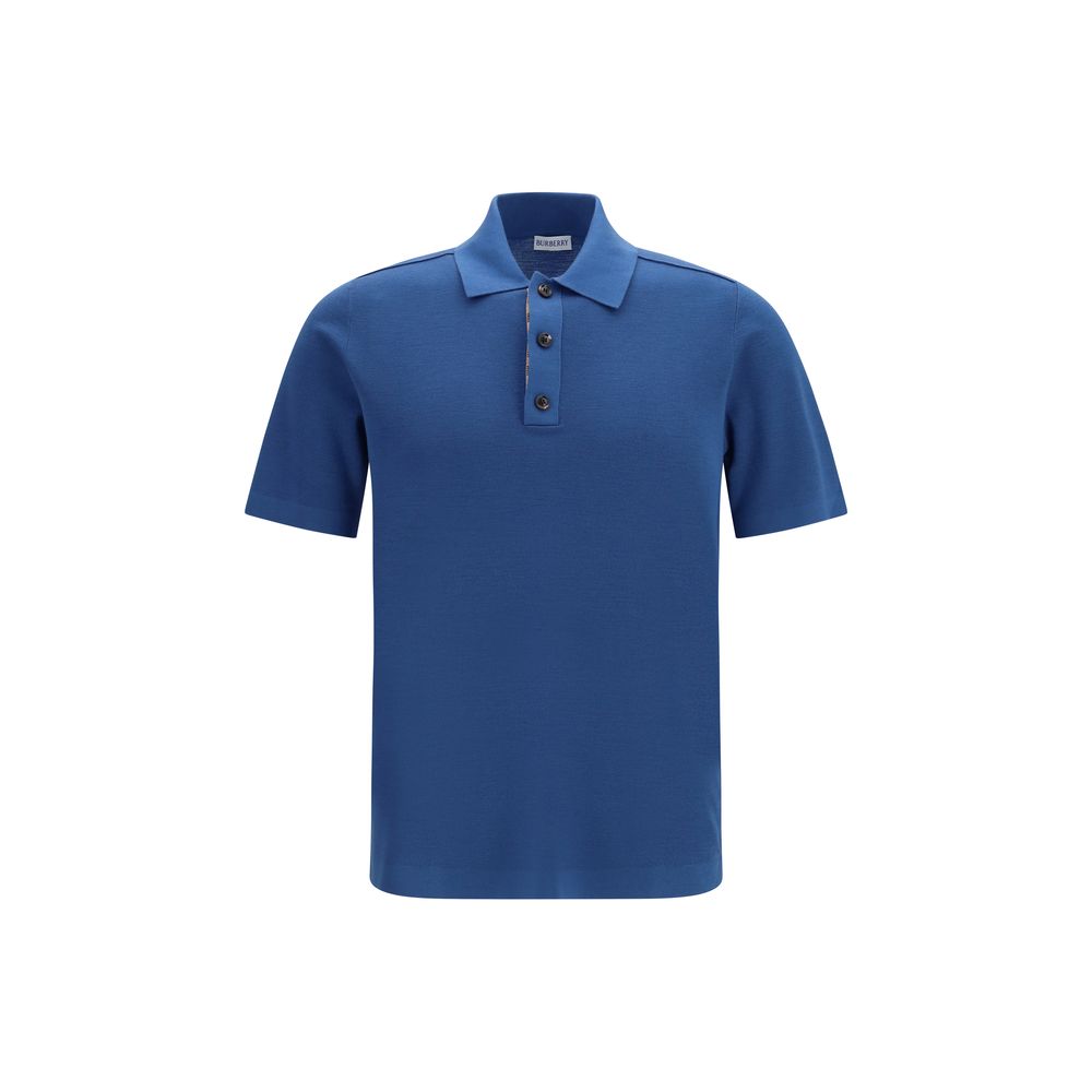 Blue Wool Oves Aries Polohemd