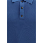 Blue Wool Oves Aries Polohemd