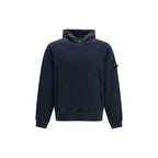 Blauer Baumwoll-Sweatshirt