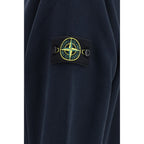 Blauer Baumwoll-Sweatshirt