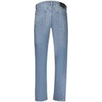Blaue Slim-Fit-Jeans aus Baumwollstretch für Herren