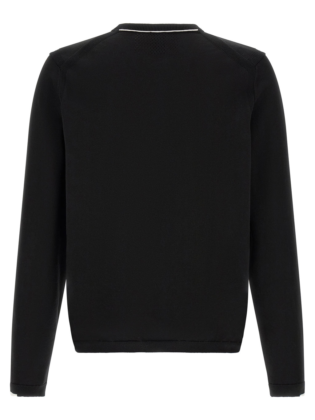Schwarzer Baumwollcardigan