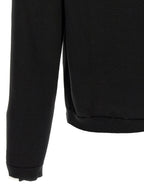 Schwarzer Baumwollcardigan