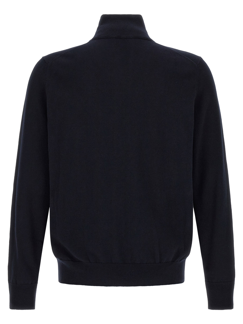 Blauer Baumwollcardigan