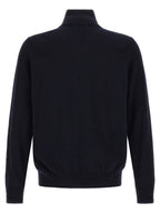 Blauer Baumwollcardigan