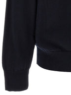 Blauer Baumwollcardigan