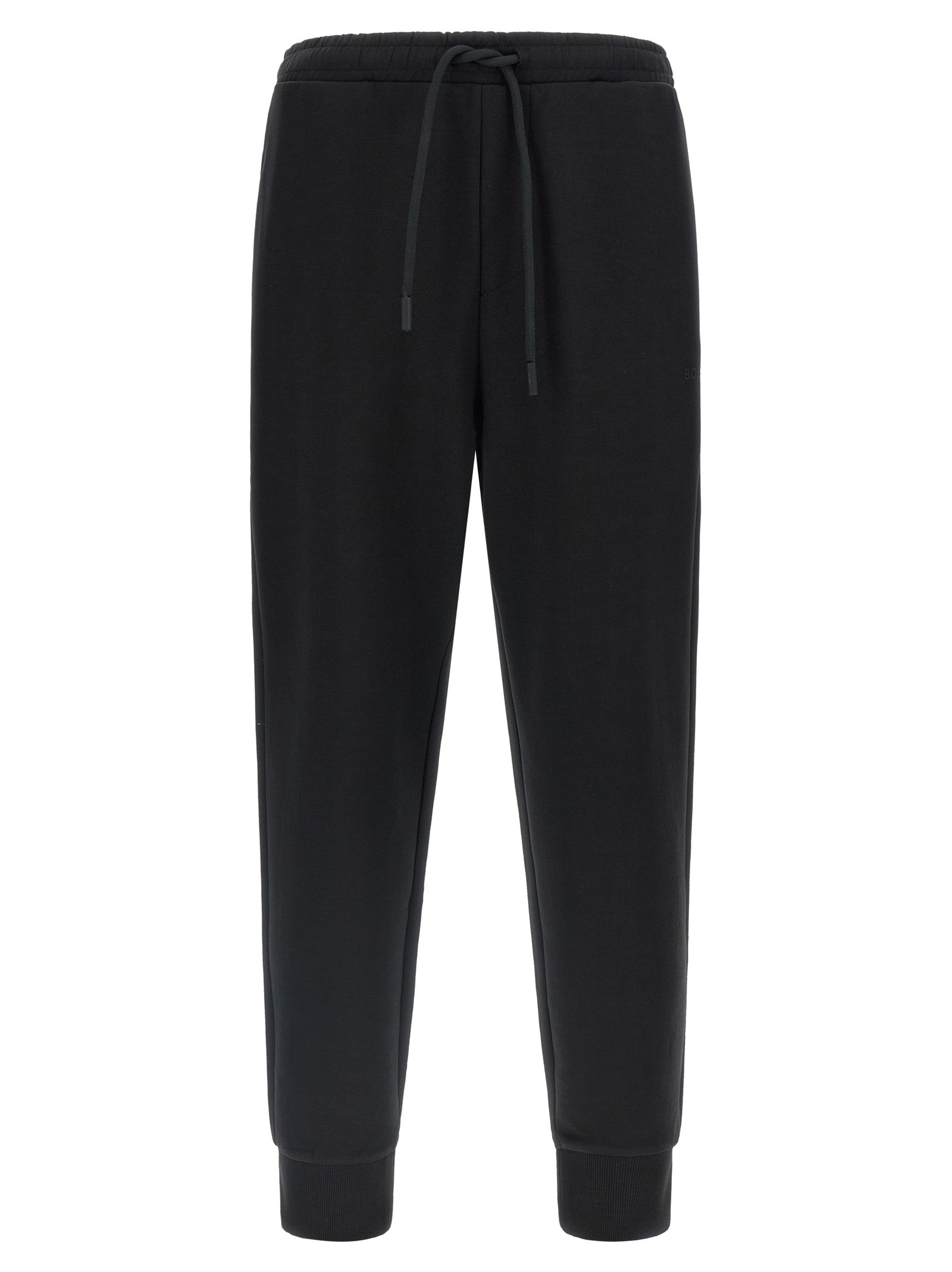 Schwarze Baumwoll-Jogginghose (Trainingshose)