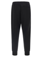 Schwarze Baumwoll-Jogginghose (Trainingshose)